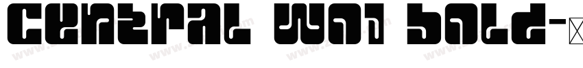 central w01 bold字体转换 central w01 bold字体转换